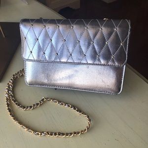 FREE gift - Vintage Metallic Foldover Clutch